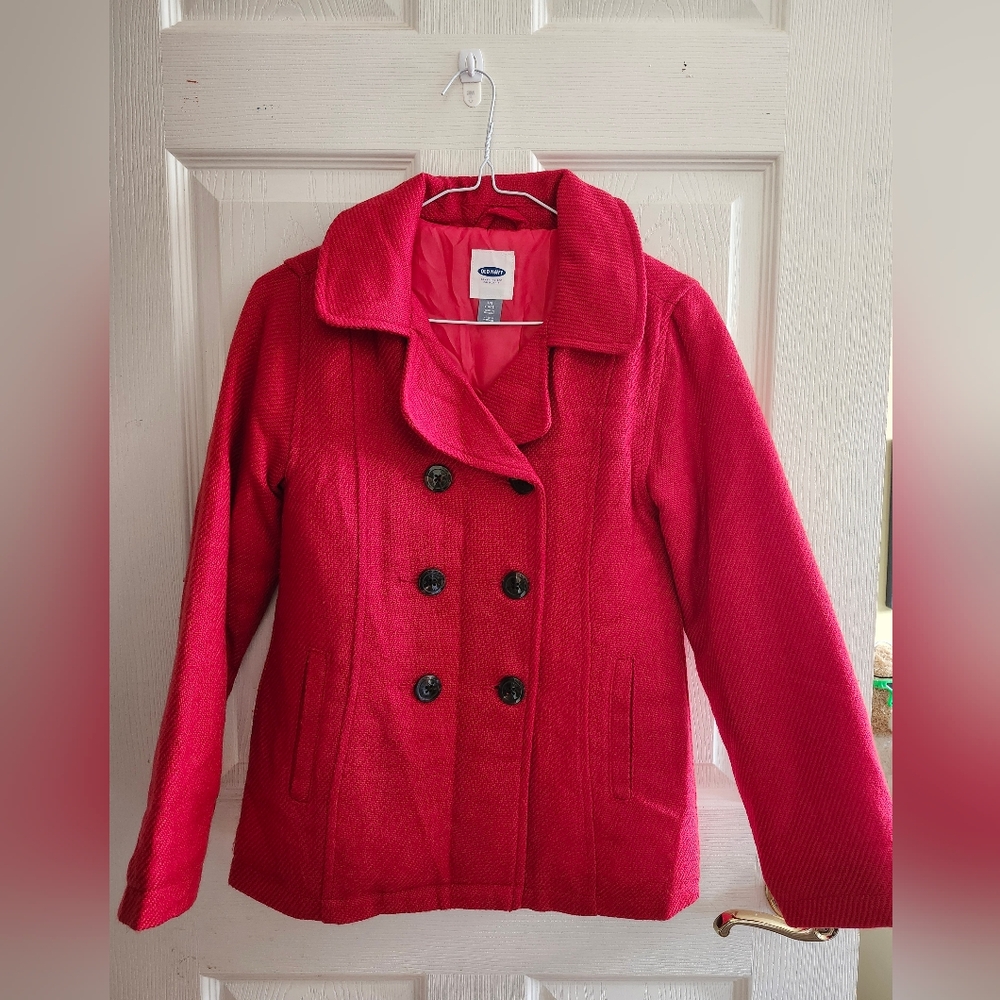 Kid Girl Old Navy Dress Coat 10-12